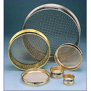 G. I. Frame sieves 300 & 450 mm dia